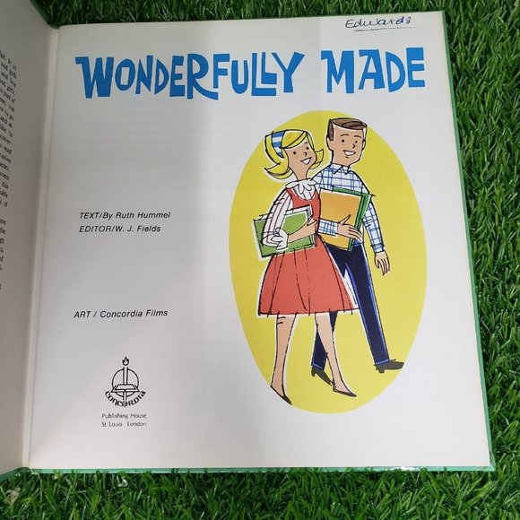Wonderfully Made by Ruth Hummel Concordia Christian Sex Education Series 1967 - Picture 4 of 8